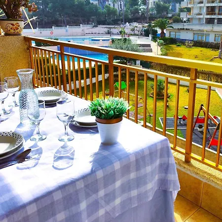 Luminoso En Con Terraza Y Parque Infantil Ideal Familias * Salou