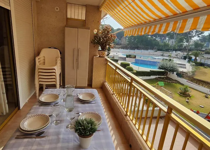 Luminoso En Con Terraza Y Parque Infantil Ideal Familias * 萨洛