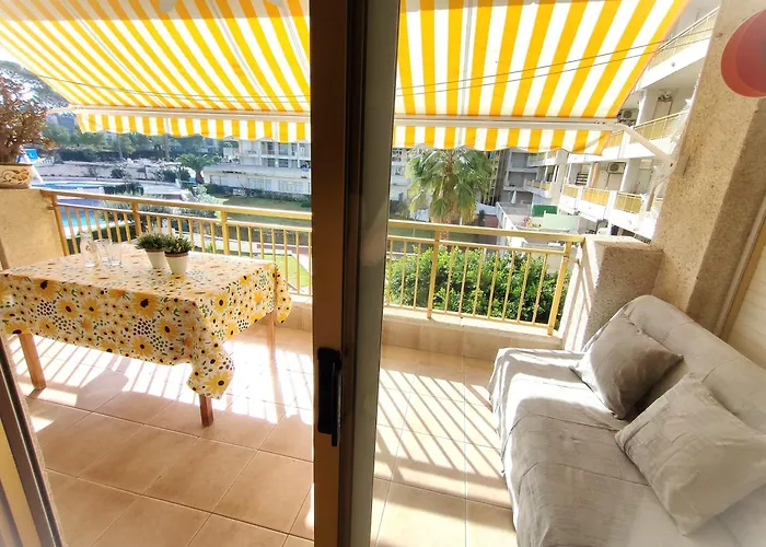 公寓 Luminoso En Con Terraza Y Parque Infantil Ideal Familias